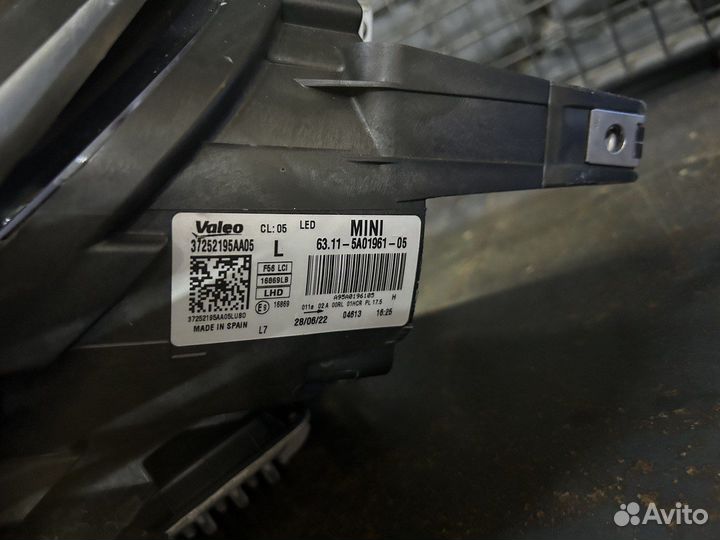 Комплкт фар Led black Mini F56/55/54/57 LCI