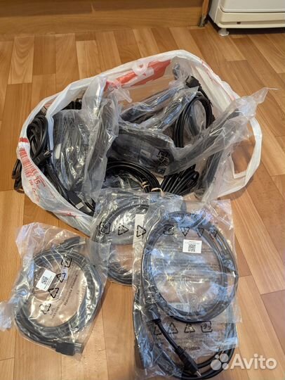 Кабели hdmi много 1.5-1.8 м