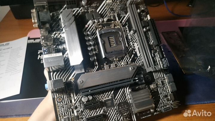 Материнская плата asus prime h510m-a