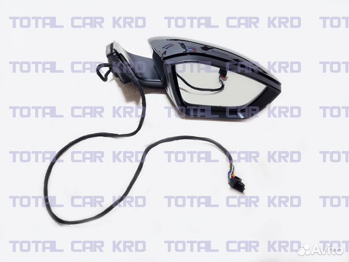 Skoda Superb дорест 15-19 зеркало правое 9 PIN