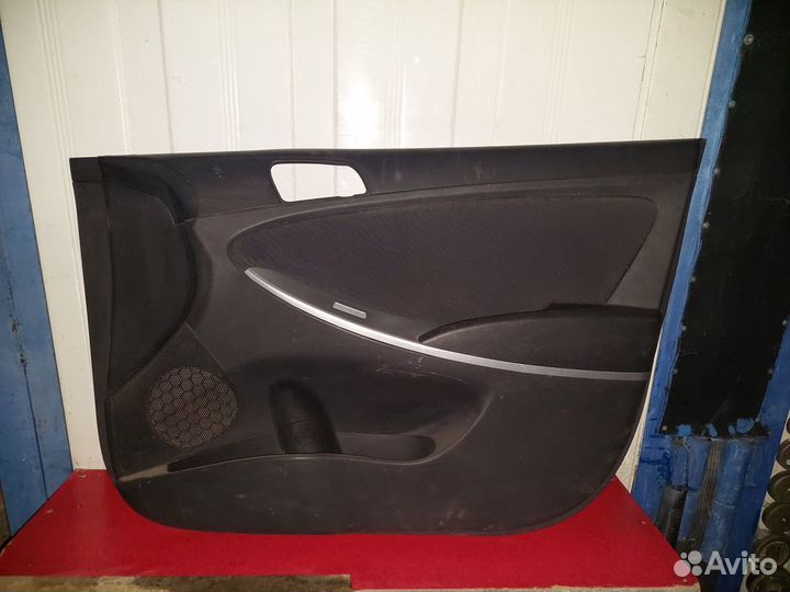 Карта двери передняя правая Hyundai Solaris 1