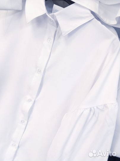 Рубашка оверсайз для девочек новая