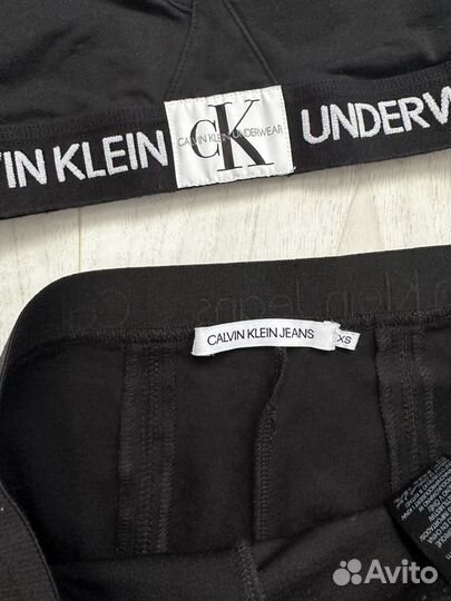 Леггинсы + топ Calvin Klein