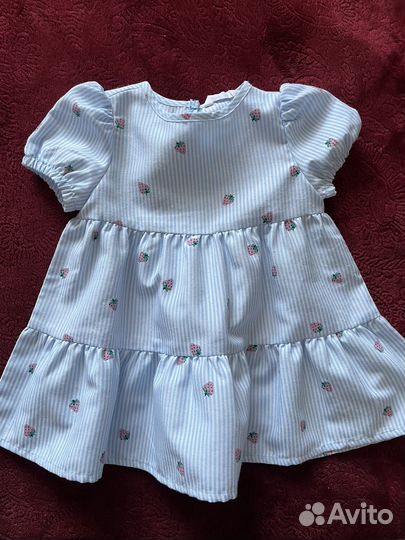 Платье для девочки 80