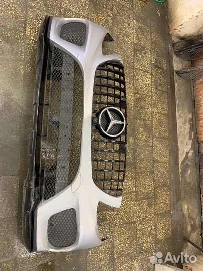Передний бампер на Mercedes GLE coupe