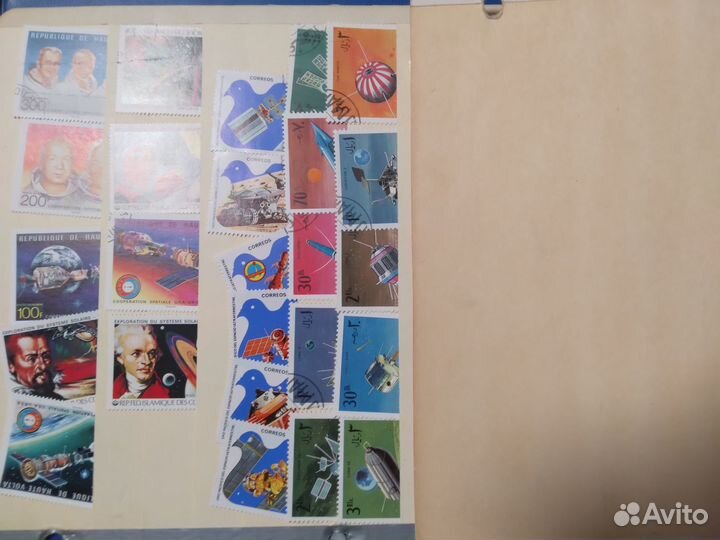 Марки транспорт и космос