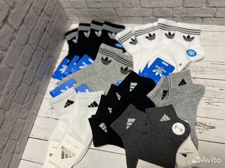 Носки детские Nike Adidas Puma 4-8 Новые