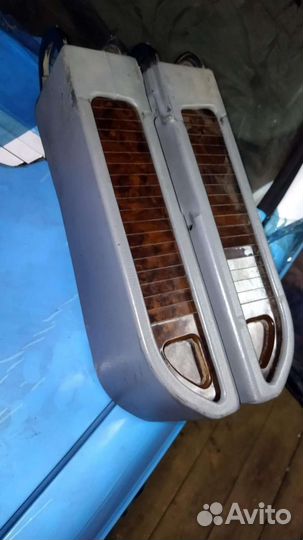 W140 Раздельный салон боковые кармашки роллеты