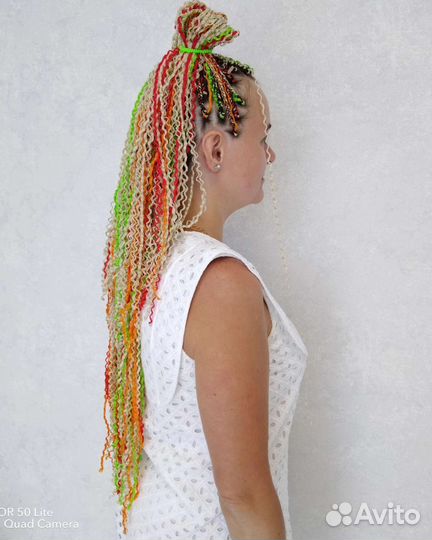 Афрокосы, афронаращивание. Керапластика