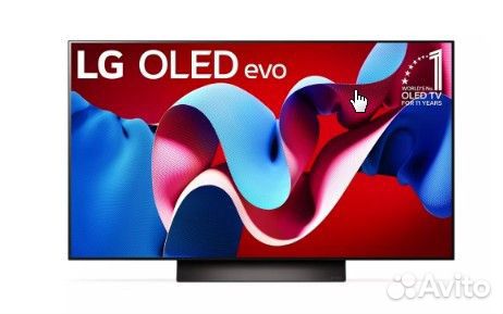 Телевизор Ultra HD 4K 2024 LG oled55C4RLA oled evo