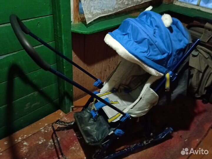 Санки коляска ника