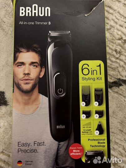 Продам триммер от фирмы Braun 6 в 1