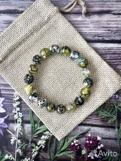 Браслет из агата