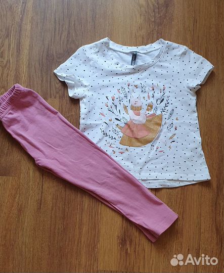 Пакет одежды для девочек, 98р