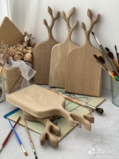 Доски деревянные для творчества росписи выжигания