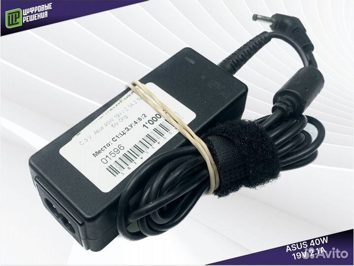 Зарядка для ноутбука Asus 4.0x1.7 19V / 2.1A 40W