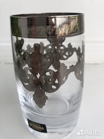 Хрустальные стаканы богемия Чехия
