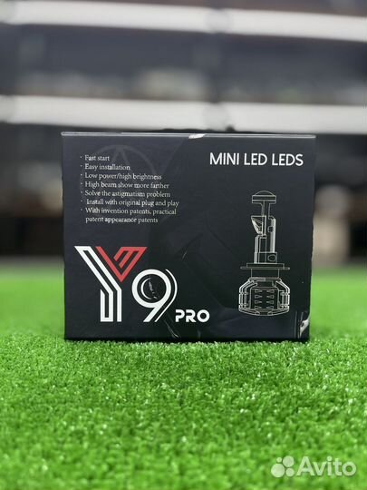LED лампы Y9 mini с линзой