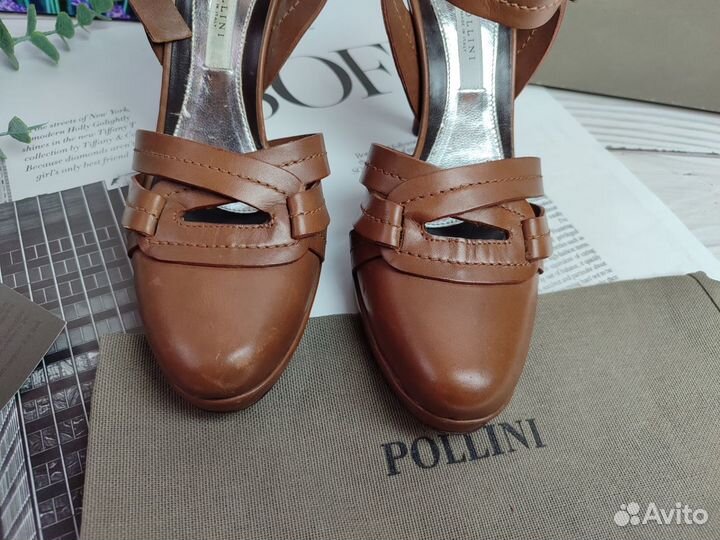 Туфли женские Pollini оригинал кожа 36 р