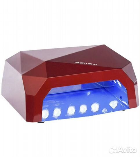 Лампа Гибридная ccfl UV/LED для сушки ногтей 36 вт