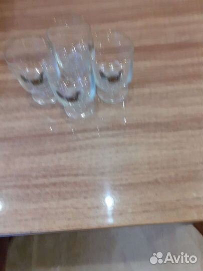 Посуда СССР.Менажница 250,блюдо зик 200,фужеры 150