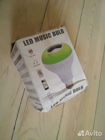 Лампа Bluetooth Колонка Музыка Свет