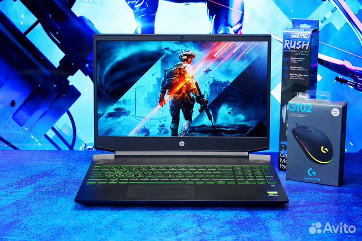 Игровой ноутбук HP / GTX 1650 / Intel Core i5