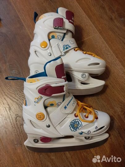 Коньки раздвижные для девочки