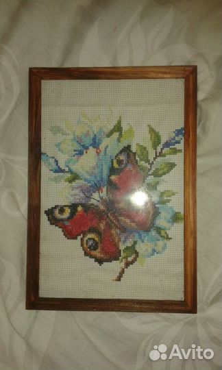 Картина вышитая крестиком