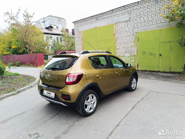 Renault Sandero Stepway 1.6 AT, 2017, 91 529 км