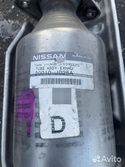 Труба приемная с катализатором