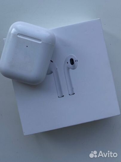 Airpods 1 нерабочий кейс