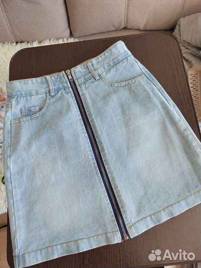 Юбка джинсовая