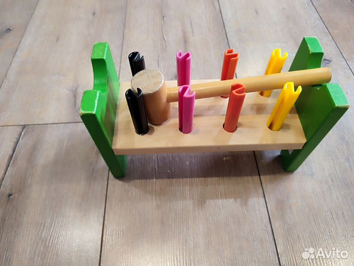 Развивающие игрушки деревянные