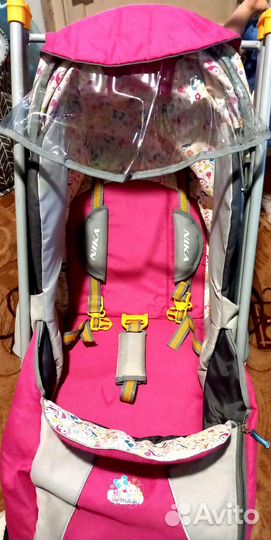 Санки коляска на колесах