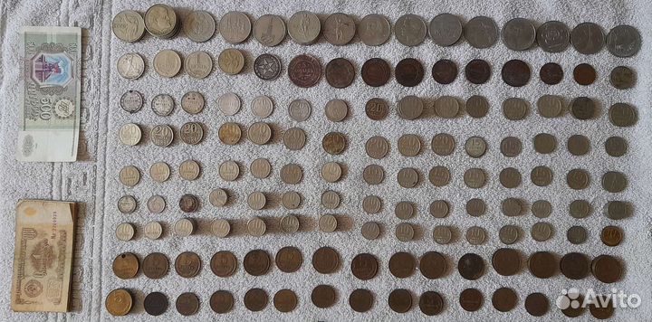 Коллекция монеты и купюр СССР