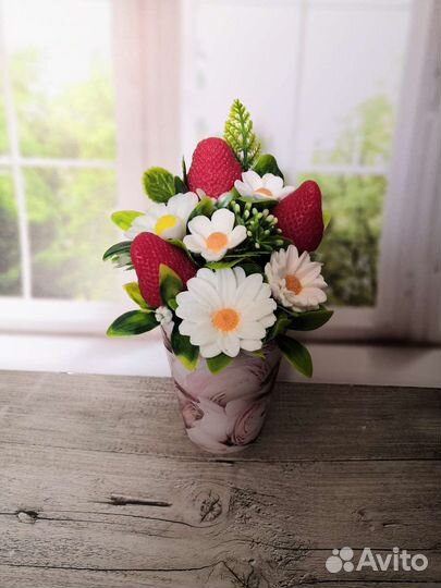 Букет из мыла