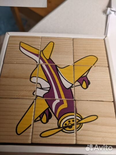 Кубики деревянные Томик и обучение счету