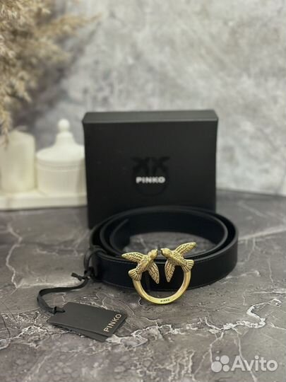 Ремень женский pinko новый натуральная кожа