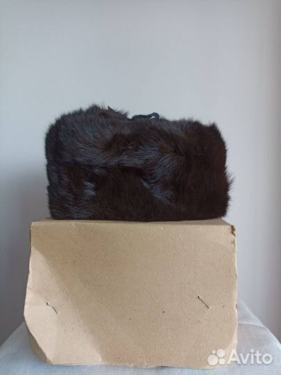 Шапка из меха кролика