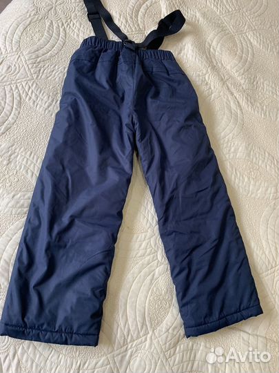 Зимние брюки для мальчика 122 см
