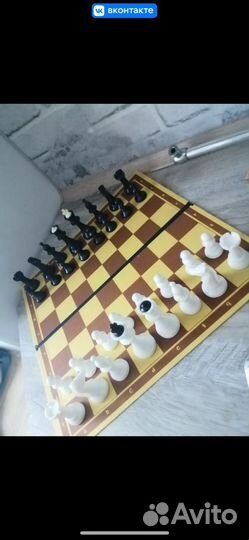 Шахматы пластмасса винтаж СССР