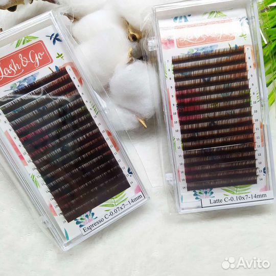 Ресницы для наращивания lash go
