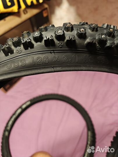 Покрышки schwalbe ice spiker 26