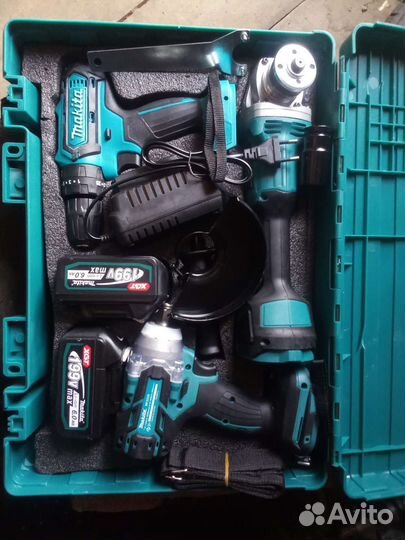 Набор аккумуляторного инструмента 3 в 1