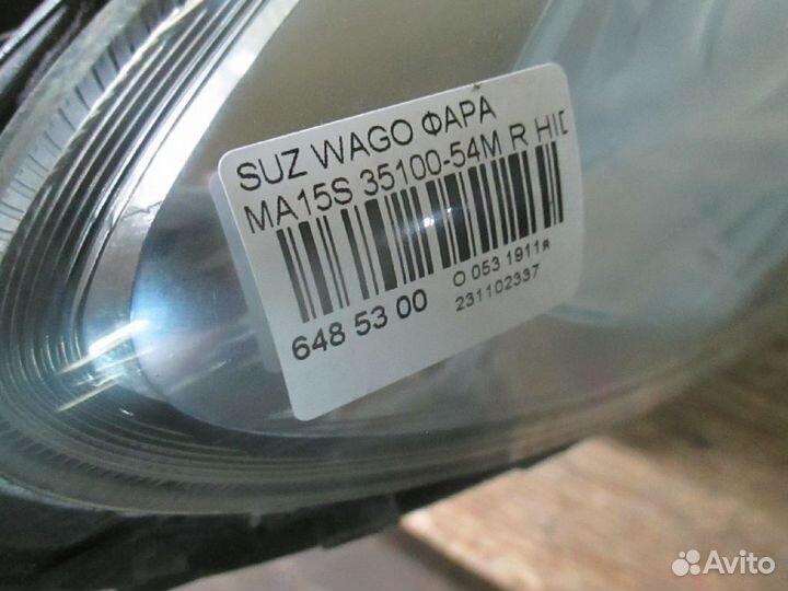 Фара правая Suzuki Solio MA15S