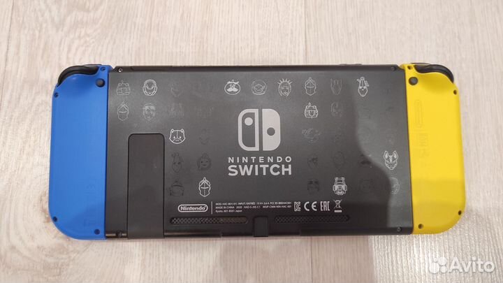 Nintendo switch rev 2 прошитая +sd 128 gb