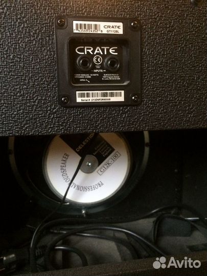 Гитарный акустический кабинет Crate GT112 SL