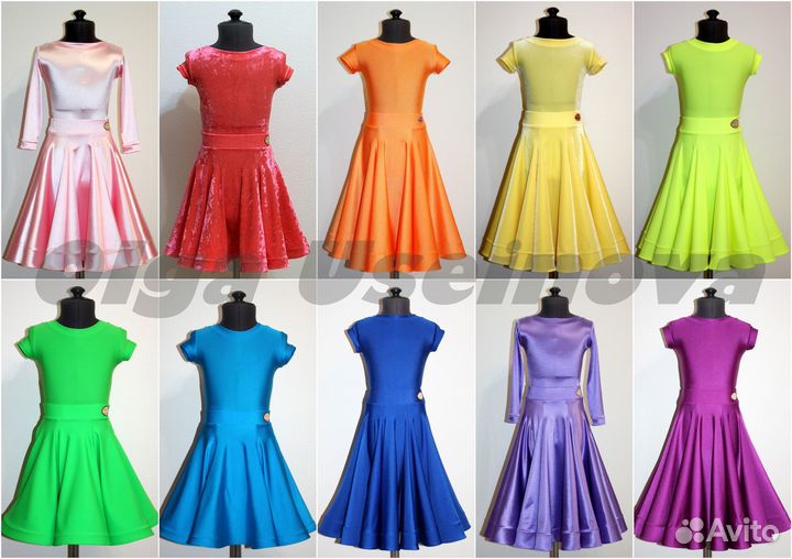 Пошив платьев для бальных танцев