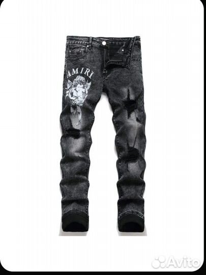 Джинсы слим фит amiri